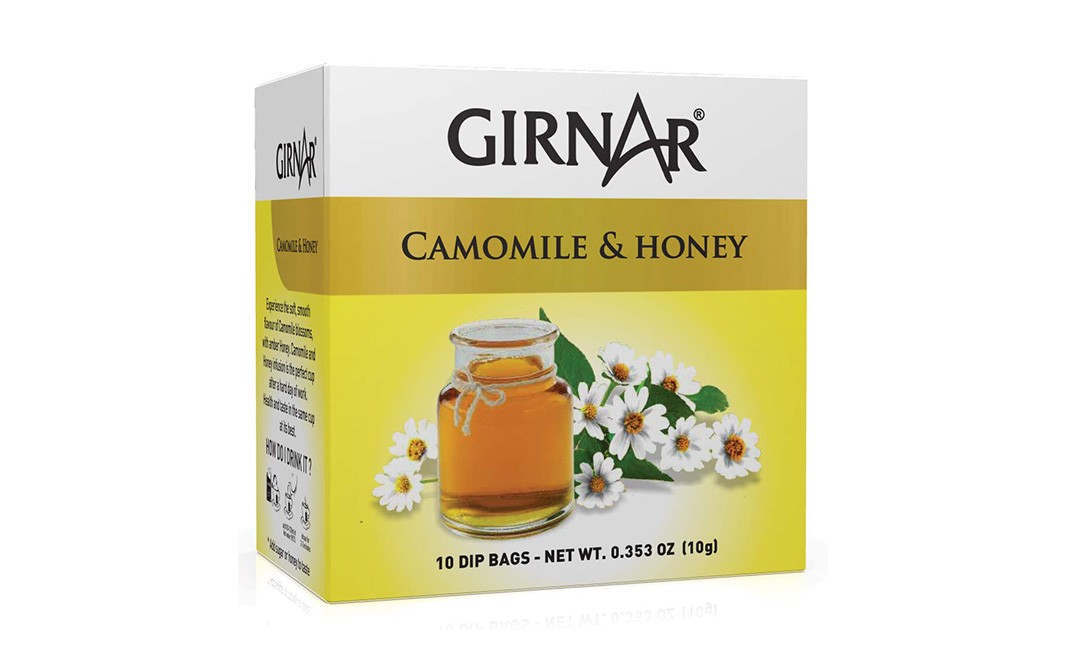 Girnar Camomile & Honey Tea   Box  10 pcs